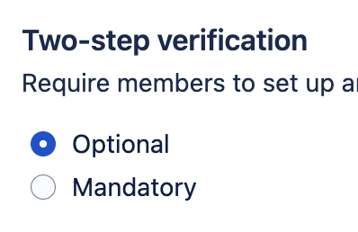 Enable two-step verification