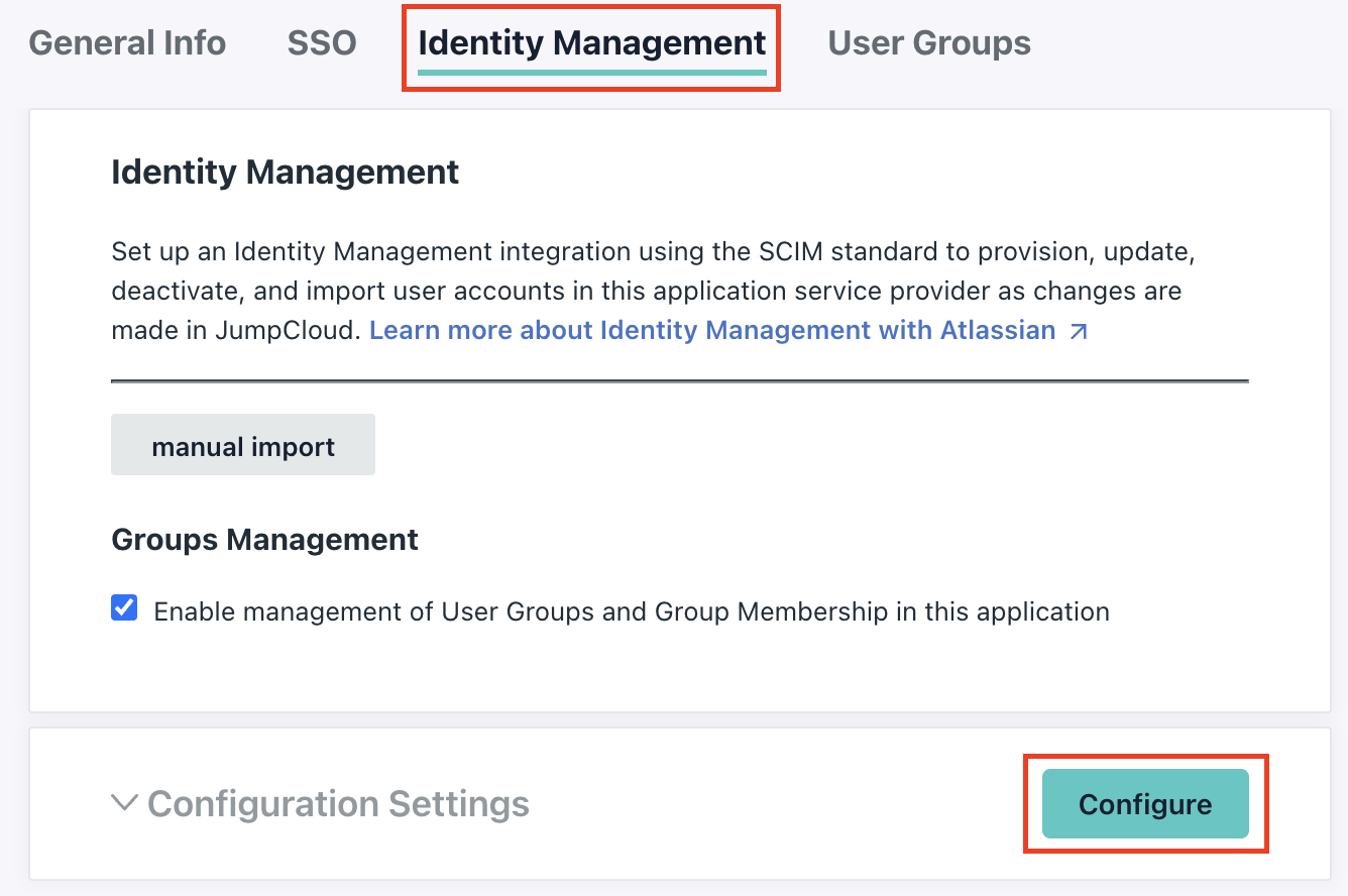 Access Identity Management