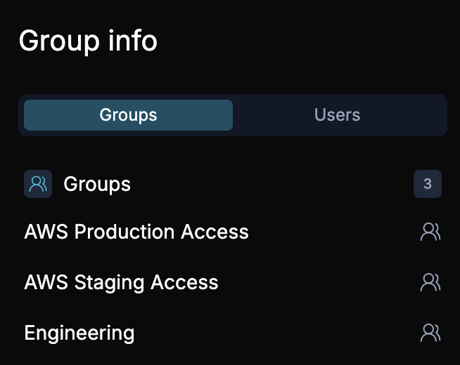 App Sidebar with Groups